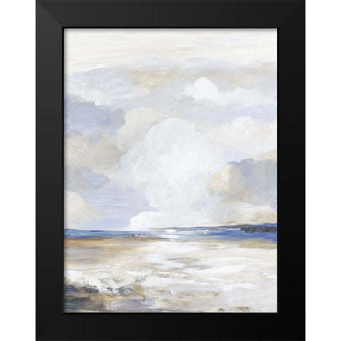 Big Blue Sky Black Modern Wood Framed Art Print by Pearce, Allison
