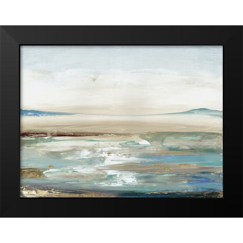 Water Bliss Black Modern Wood Framed Art Print by Pearce, Allison
