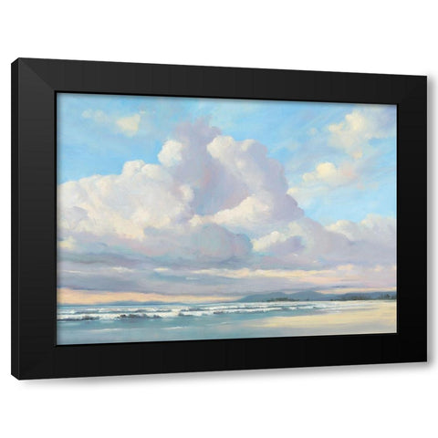 Pacific Coast Black Modern Wood Framed Art Print with Double Matting by Molenaar, Pieter