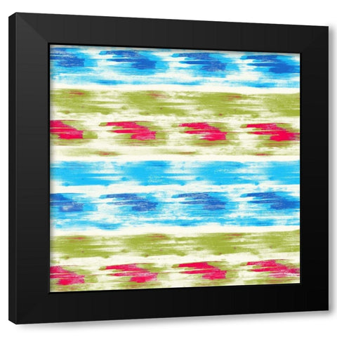 Suzani I Black Modern Wood Framed Art Print by PI Galerie