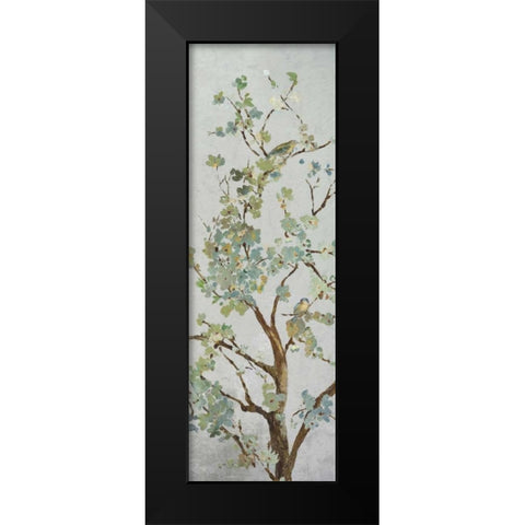 BLOOM II Black Modern Wood Framed Art Print by PI Galerie