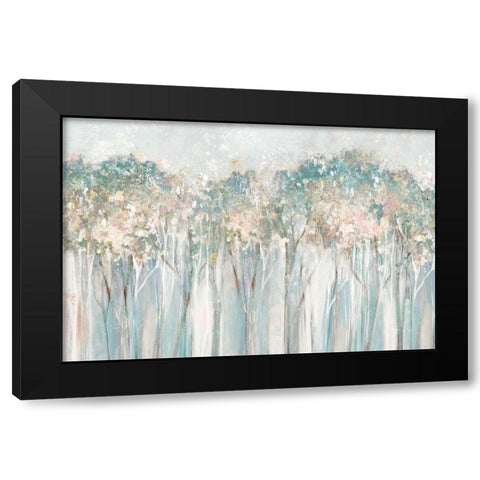 Dewy I  Black Modern Wood Framed Art Print by Collabera, Pamela