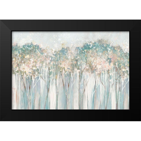 Dewy I  Black Modern Wood Framed Art Print by Collabera, Pamela