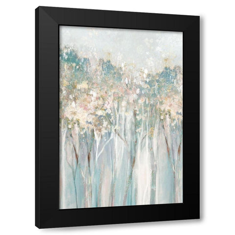 Dewy II  Black Modern Wood Framed Art Print by Collabera, Pamela