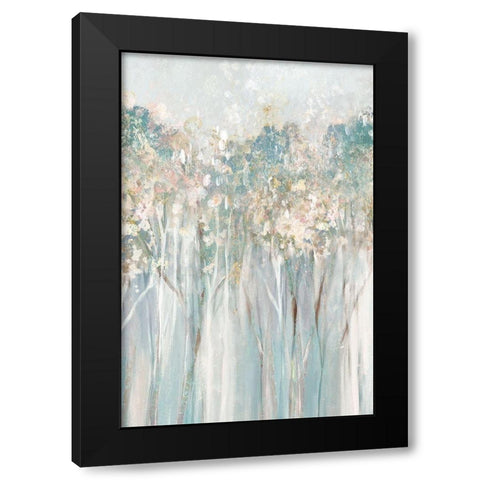 Dewy III  Black Modern Wood Framed Art Print by Collabera, Pamela