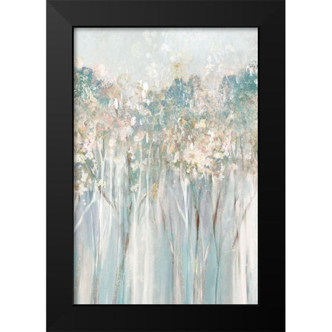 Dewy III  Black Modern Wood Framed Art Print by Collabera, Pamela