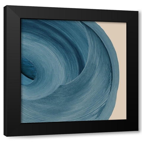 Blending TogetherÂ  Black Modern Wood Framed Art Print with Double Matting by PI Studio