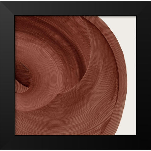 Americano  Black Modern Wood Framed Art Print by PI Studio