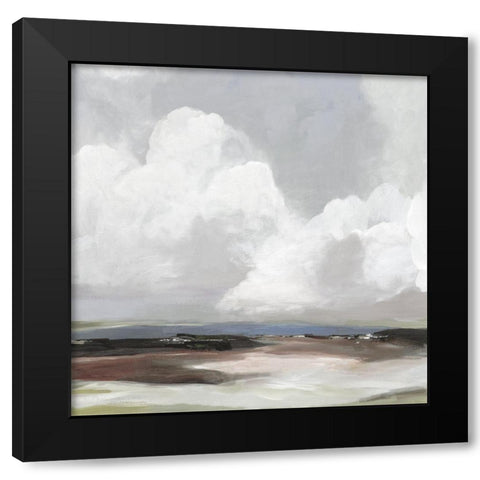 Morning Air  Black Modern Wood Framed Art Print with Double Matting by PI Studio