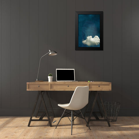 Cloudy Chance I  Black Modern Wood Framed Art Print by PI Studio