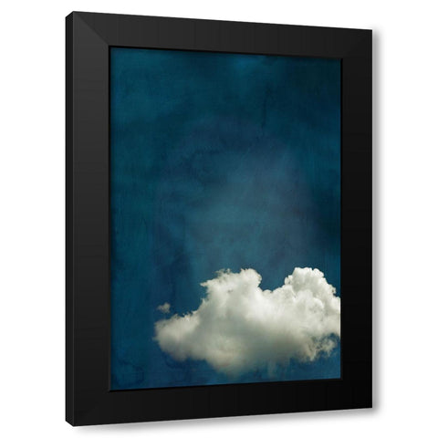 Cloudy Chance I  Black Modern Wood Framed Art Print with Double Matting by PI Studio