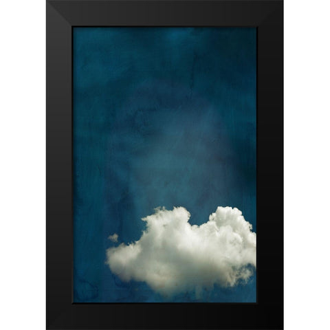 Cloudy Chance I  Black Modern Wood Framed Art Print by PI Studio