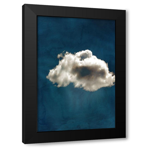 Cloudy Chance II  Black Modern Wood Framed Art Print with Double Matting by PI Studio