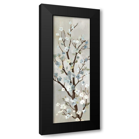 Blossom I Black Modern Wood Framed Art Print with Double Matting by PI Studio