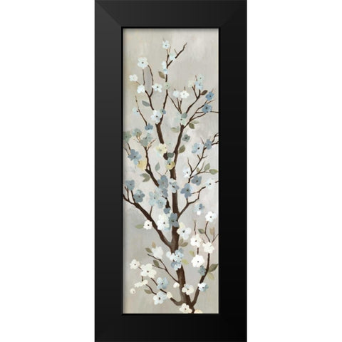 Blossom I Black Modern Wood Framed Art Print by PI Studio