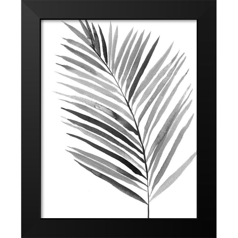 BW Palm IV Black Modern Wood Framed Art Print by PI Studio