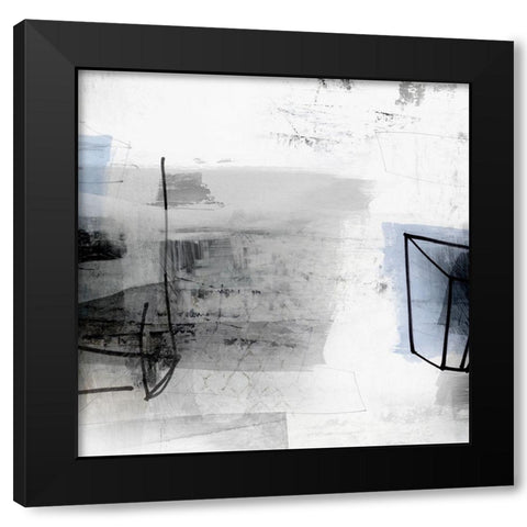 Grounded IV Black Modern Wood Framed Art Print by PI Studio