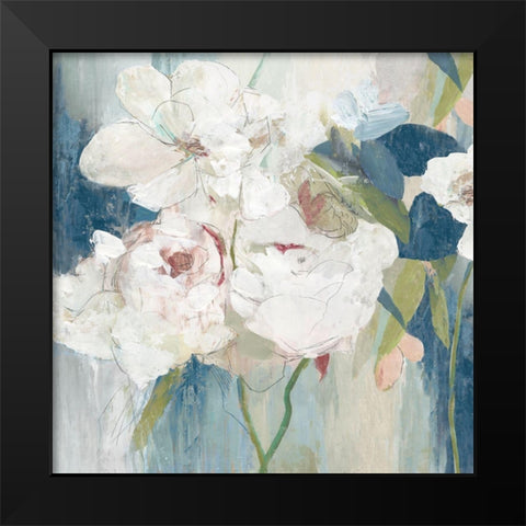 Gladness  Black Modern Wood Framed Art Print by PI Studio