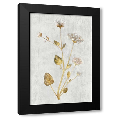 Abronia Turbinata Black Modern Wood Framed Art Print by PI Collection