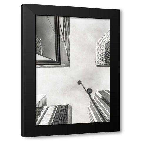 Arc I Black Modern Wood Framed Art Print by Cotter, Rick