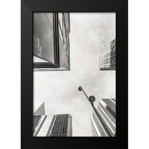 Arc I Black Modern Wood Framed Art Print by Cotter, Rick