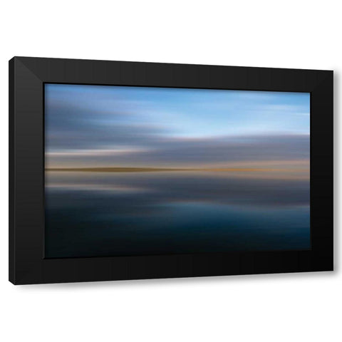 A Streak of Copper Black Modern Wood Framed Art Print by Reeves, Tom