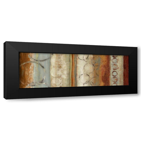 Juncture I Black Modern Wood Framed Art Print with Double Matting by Reeves, Tom