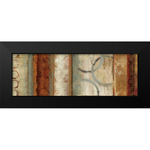 Juncture II Black Modern Wood Framed Art Print by Reeves, Tom