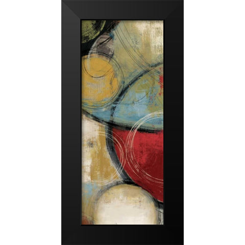 Elemental Circles I - Mini Black Modern Wood Framed Art Print by Reeves, Tom