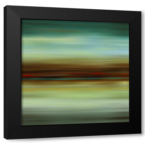 Avalon Black Modern Wood Framed Art Print by Reeves, Tom