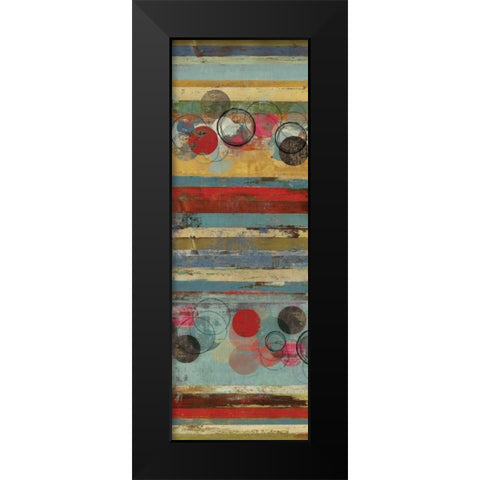 Palette II - Mini Black Modern Wood Framed Art Print by Reeves, Tom