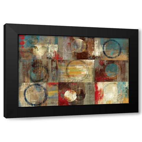All Around Play Black Modern Wood Framed Art Print with Double Matting by Reeves, Tom