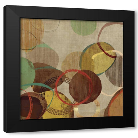 Crash II Black Modern Wood Framed Art Print with Double Matting by Reeves, Tom