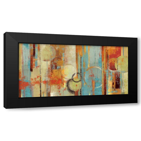 Beach Wood Black Modern Wood Framed Art Print with Double Matting by Reeves, Tom