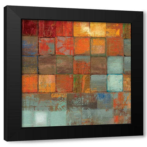Ecetera II Black Modern Wood Framed Art Print by Reeves, Tom