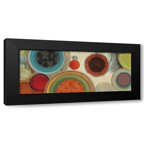 Commotion I - Mini Black Modern Wood Framed Art Print by Reeves, Tom