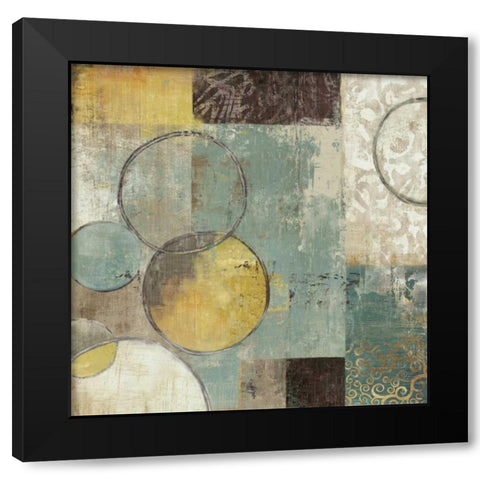 Peace of Mind I Black Modern Wood Framed Art Print with Double Matting by Reeves, Tom