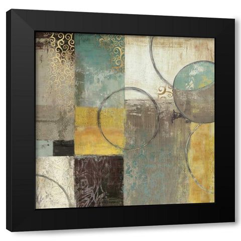 Peace of Mind II Black Modern Wood Framed Art Print by Reeves, Tom