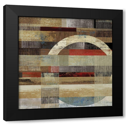 Industrial I Black Modern Wood Framed Art Print by Reeves, Tom