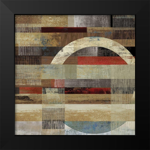 Industrial I Black Modern Wood Framed Art Print by Reeves, Tom