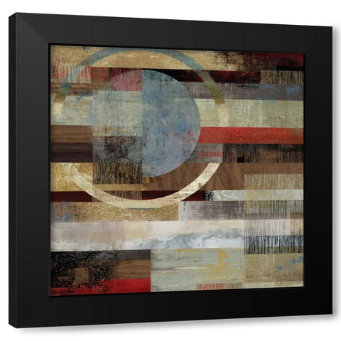 Industrial II  Black Modern Wood Framed Art Print by Reeves, Tom