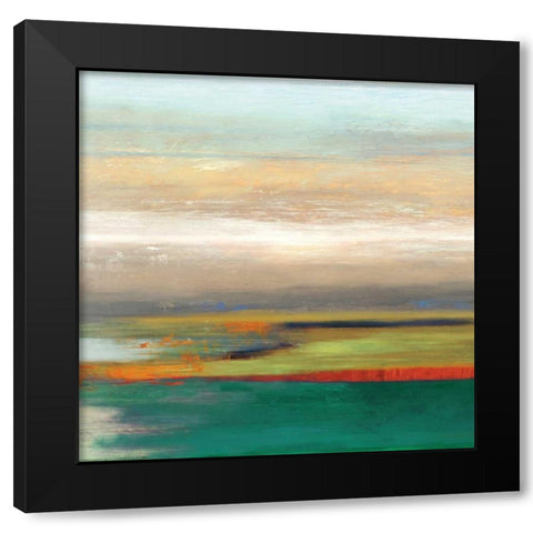 Tribute I Black Modern Wood Framed Art Print by Reeves, Tom