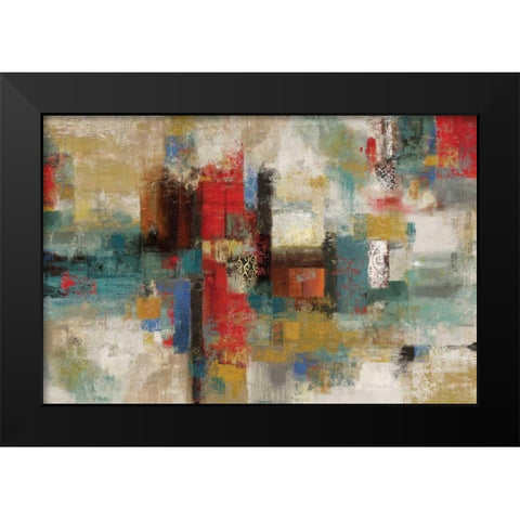 Legends Black Modern Wood Framed Art Print by Reeves, Tom