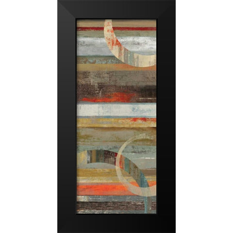 Avery I Black Modern Wood Framed Art Print by Reeves, Tom