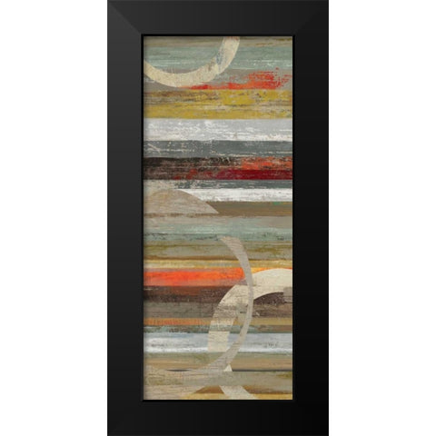 Avery II Black Modern Wood Framed Art Print by Reeves, Tom