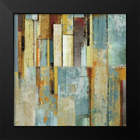 Tribeca I Black Modern Wood Framed Art Print by Reeves, Tom