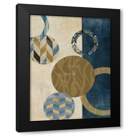 Harmony II Black Modern Wood Framed Art Print by Reeves, Tom