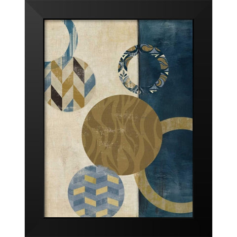 Harmony II Black Modern Wood Framed Art Print by Reeves, Tom