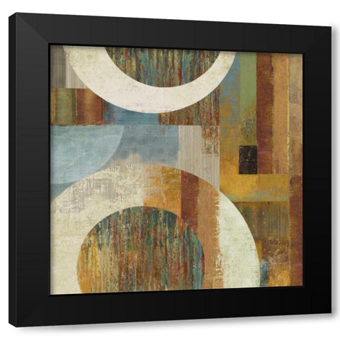 Division I Black Modern Wood Framed Art Print with Double Matting by Reeves, Tom