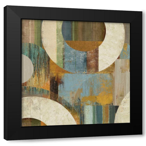 Division II Black Modern Wood Framed Art Print with Double Matting by Reeves, Tom